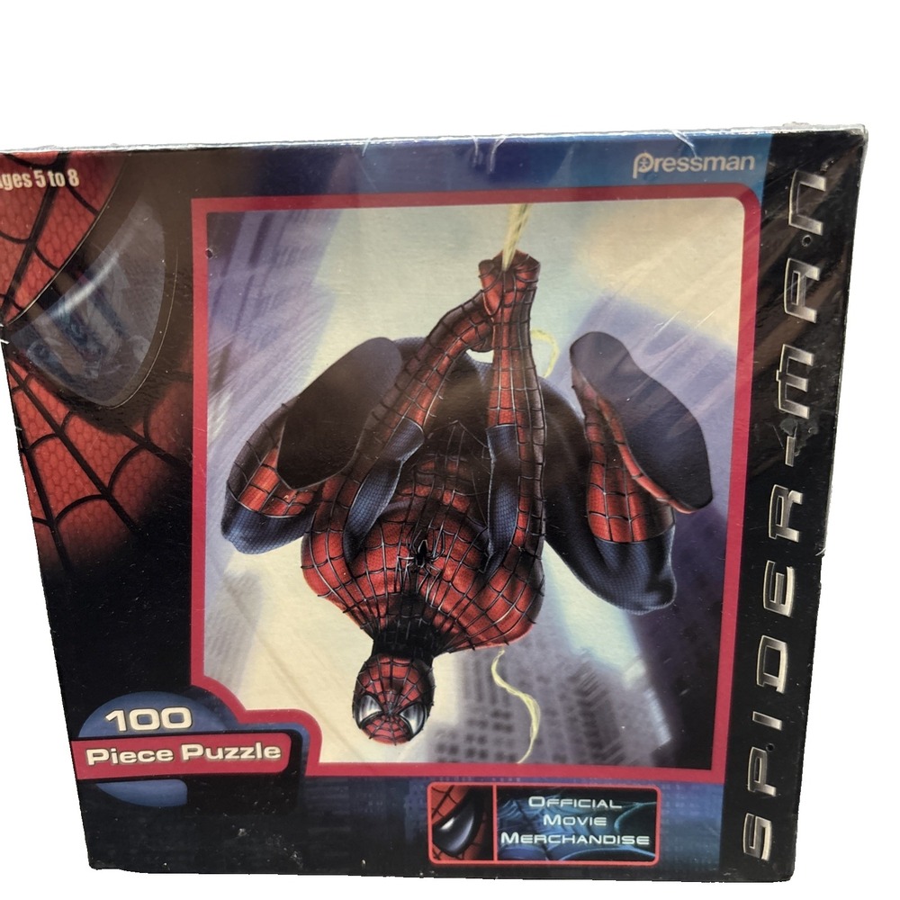 Spider-Man 2002 Tobey Maguire Movie Merch 100 Piece Jigsaw‎ Puzzle *NEW/SEALED*